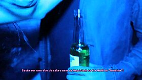 LATINA WIFE CUMS ON HUSBAND'S FRIEND AT CLUB!