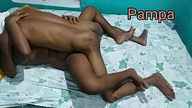 Milf Pamp Gives Handjob to Romio