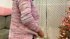 Anna Maria says, 'Come enjoy my mature latina christmas special part 2.'