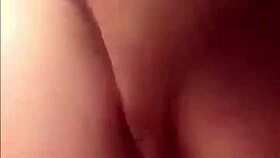 Blonde with big tits gives handjob and blowjob ending in huge cumshot