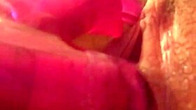 milf masterbating with dildo in her room