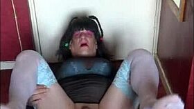 Bi crossdresser loves anal more than anything