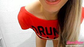 Sexy Model Trying On Lingerie For Webcam Viewers