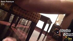 Blonde milf Tamrah Dix gets anal creampie in leather with Carlitos Way