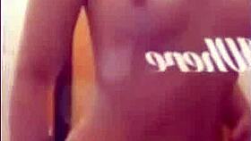 Girl dances striptease and undresses on webcam! 😘