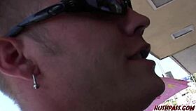 Kayla trades her tight pussy for quick cash 😈💰