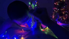 falcon oliver strelly swallows cum in gay blowjob