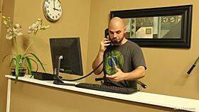 Hey, busty sara jay, lauren philips, and jay taylor milking ralph long's dick! 😏