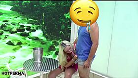 Husband films his wife getting fucked by lucky friend.