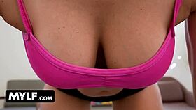 Fit mylf julia robbie rides thick cock hard!