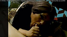 Young trans slut sucking thick hung cock for cumshot