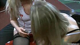 ava gets jakki's facials in wild bukkake party 😈💦