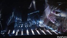 shyla stylez explores her fetish interests with smoking and more