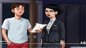 Summertimesaga - Deep Kiss in Living Room with Mommy E4 3