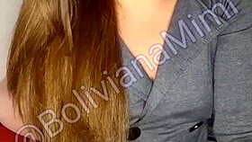 Jose, it's cold, come warm my pussy! Exclusive on Boliviana Mimi.