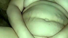 milf gets creampie on sofa