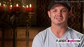 i watched ashley and nick sign the contract before they headed out for blowjobs and group oral fun