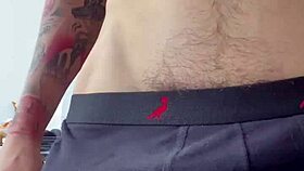 relaxing at home with big cock bareback fun 😏