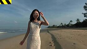 nice asian cuties rocking footjobs and blowjobs so well