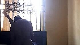 Watch me suck my friend's huge cock and get a facial!