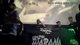 dj arana rocking the swing house with wild oral vibes