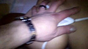 Big cock fucks anal with toys panties thong monster dick