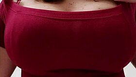 Laly Prin Playing With Her Boobs Casually