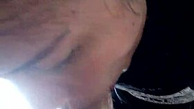 Eating her ass and cumming on tits. Brazilian amateur fucks hard.