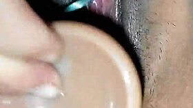 Latina Uses Her First Toy On Her Big Ass And Cums Hard In Usa