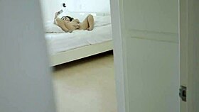 My stepsister's big tits bouncin' to stepbro's strokes!