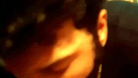 Gay men suck and fuck bareback in public street while passersby watch