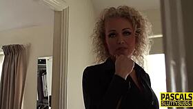 Milf Submissive Gets Her Throat Thoroughly Used