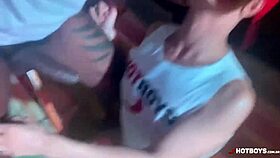 Wild Orgy! Teen 18+ Novinhos Take Mature Hunks