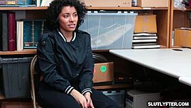 Foxy Maya Morena Craves Hard Cock in Shop