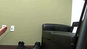 Trinity's casting interview reveals her big tits