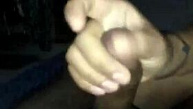 Indian Girl Performs Intense Blowjob on Hard Cock