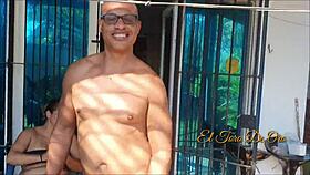 i had a wild party with latinas and redheads, and we all fucked on the water tank. fada mel and alex lima were there!