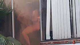 Brazilian soccer player caught fucking a latina prostitute - what a cock!