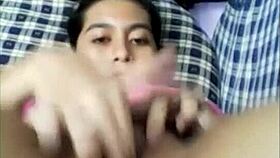 She masturbates to good music for an orgasm!