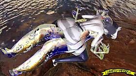 Demoner slipper løs heftig lidenskap på stor ræv del 2