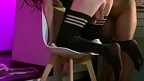 amateur she fucked him in the kitchen playing with his ass masturbating his hole