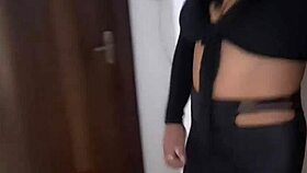 big-titted amateur swallows monster cock cum or spits it out