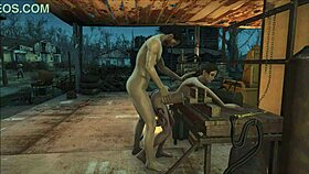 Intense Fucking In Fallout 4 Sanctuary With Brunette Teen Hentai Character