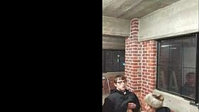 college blonde loses bet and sucks off young dude in public