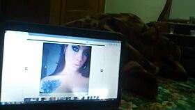 My Cum Lands on Beautiful Cute Eva's Face After Intense Fucking.