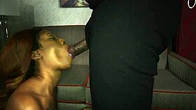 Kalitta gets her ebony teen pussy filled with massive creampie