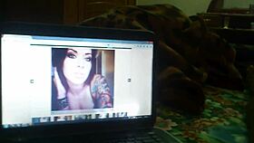 My Cum Lands on Beautiful Cute Eva's Face After Intense Fucking.