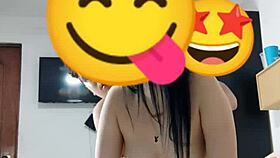 My friend bent me over at home. That Colombian doggystyle hit me hard and raw!