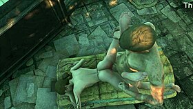 Intense Fucking In Fallout 4 Sanctuary With Brunette Teen Hentai Character