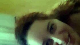 Amateur blowjob unfolds in homemade setting, sucking just right.